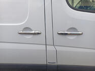 Volkswagen Crafter 2006–2016 Chromové kryty klik dveří (4 ks, nerez) Carmos - turecká ocel fotografie 4