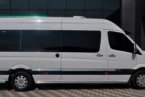 Volkswagen Crafter 2006–2016 Boční nerezové trubky (2 ks) fotografie 3