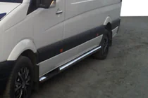 Volkswagen Crafter 2006–2016 Boční nerezové trubky (2 ks) fotografie 7