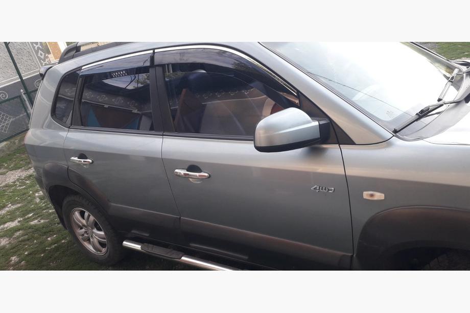 Hyundai Tucson JM 2004– Chromové kryty klik dveří (4 ks, nerez) Fotografie 1