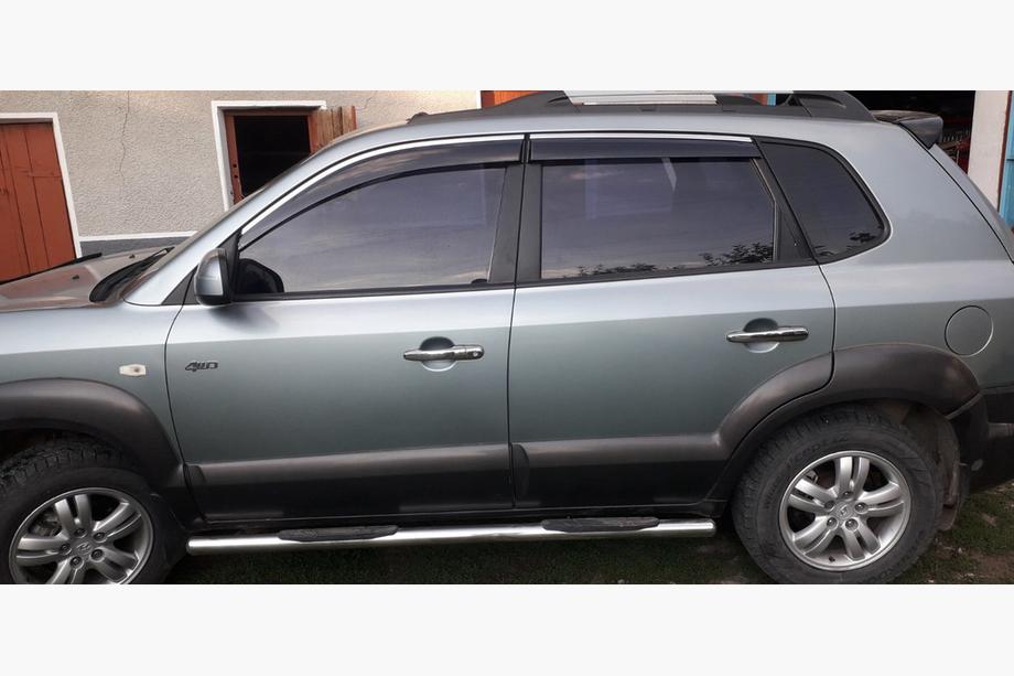 Hyundai Tucson JM 2004– Chromové kryty klik dveří (4 ks, nerez) Fotografie 4