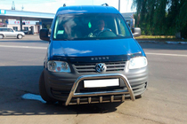Volkswagen Caddy 2004–2010 Přední ochranný rám WT003 (nerez) fotografie 6