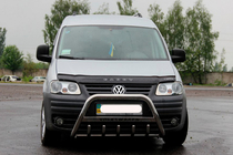 Volkswagen Caddy 2004–2010 Přední ochranný rám WT003 (nerez) fotografie 2