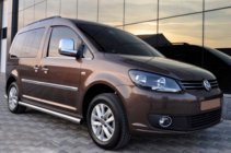 Volkswagen Caddy 2004–2010 Boční trubky BB001 (2 ks, nerez) fotografie 1