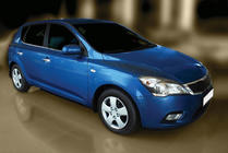 Kia Ceed 2007–2012 Nerezové lišty oken (sada 4 ks) fotografie 3