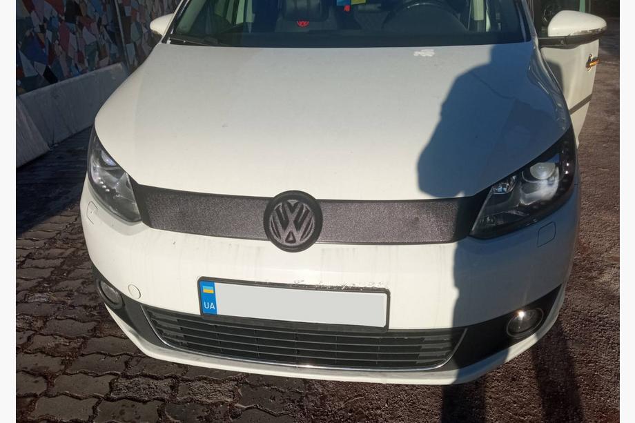 Volkswagen Caddy 2010–2015 Zimní kryt masky chladiče (horní) Matná Image