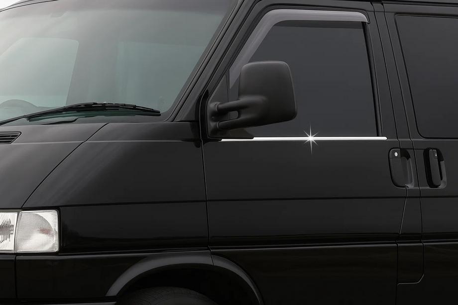 Volkswagen T4 Caravelle/Multivan 1990–2003 Okenní lišty (2 ks, nerez) Carmos - turecká ocel Image