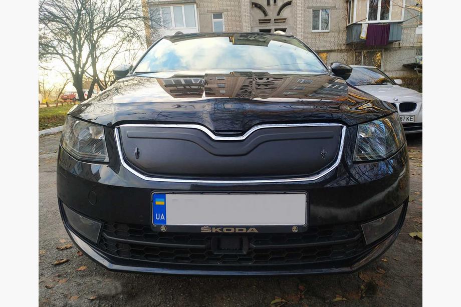 Skoda Octavia III A7 2013–2019 Zimní clona na masku chladiče (2013-2017) lesklý Image
