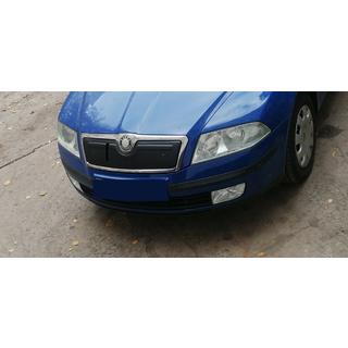 Zimní kryt masky chladiče (horní) Skoda Octavia II A5 2006–2010 fotografie 3