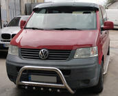 Volkswagen T5 Transporter 2003–2010 Přední ochranný rám WT003 (nerez) 50 mm, bez nápisu fotografie 7