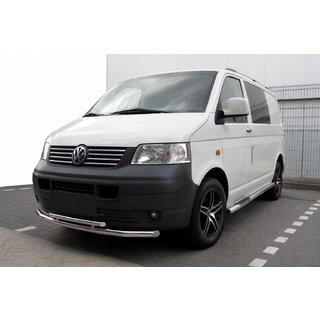 Přední ochranný rám ST014 (nerez) Volkswagen T5 Transporter 2003–2010 fotografie 1
