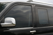 Volkswagen T5 Multivan 2003–2010 Přední lemování oken (2 ks, ocel) fotografie 1