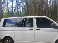 Volkswagen T5 Multivan 2003–2010 Černé střešní ližiny fotografie 20