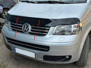 Volkswagen T5 Caravelle 2004–2010 Nerezové lišty na masku chladiče (6 ks) fotografie 1
