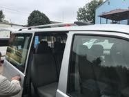 Volkswagen T5 Caravelle 2004–2010 Chromované střešní ližiny fotografie 2