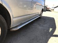 Volkswagen T5 Caravelle 2004–2010 Boční nášlapy Premium (2 ks, nerez) fotografie 4