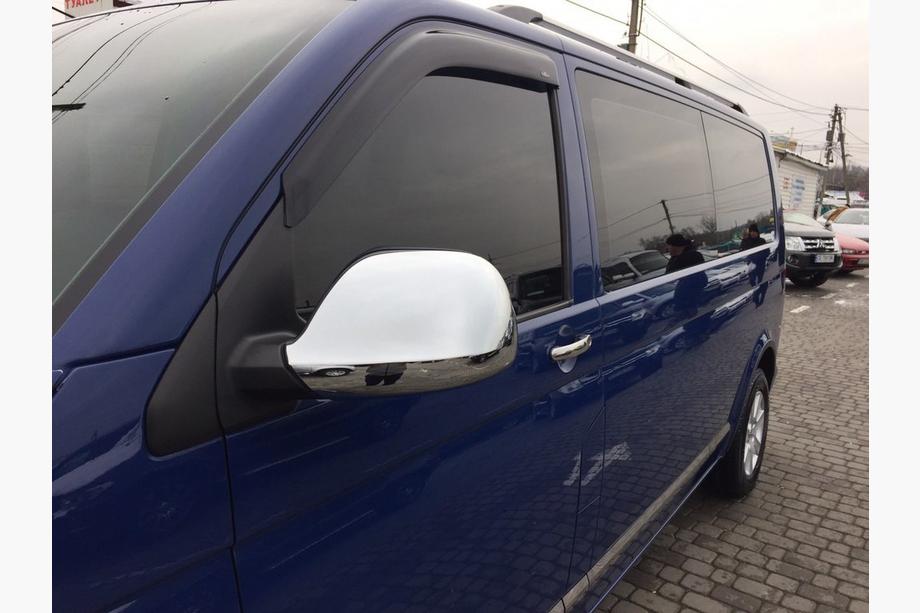 Volkswagen T5 2010–2015 Chromované kryty zrcátek (2 ks, ABS) Carmos - Chromovaný plast Fotografie 3