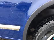 Volkswagen T5 2010–2015 Lišty na dveře (nerez, chrom) fotografie 6