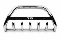 Volkswagen T5 2010–2015 Přední ochranný rám WT003 (nerez) 51 mm, bez nápisu fotografie 5