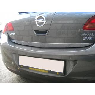 Nerezová lišta hrany víka kufru Opel Astra J 2009–2015 fotografie 2