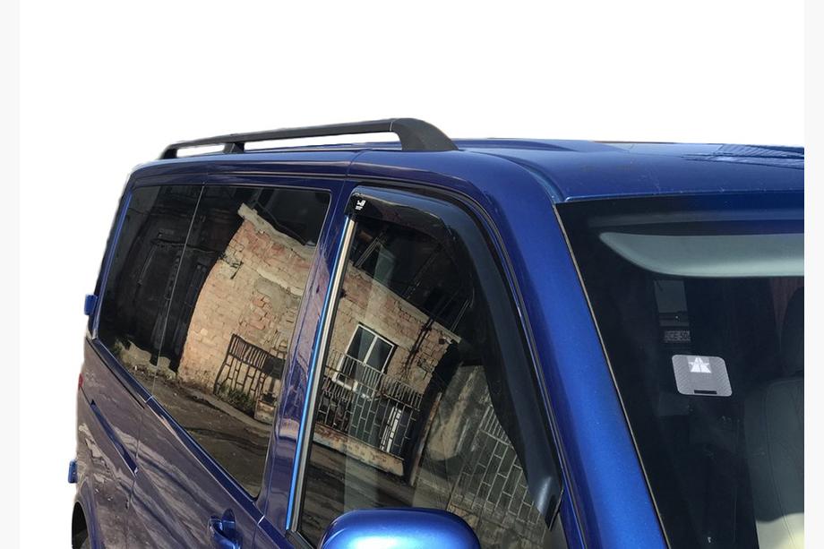 Volkswagen T6 2015–2024 Černé střešní ližiny Image