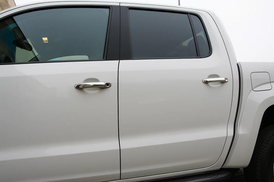 Volkswagen Amarok 2010–2022 Chromové kryty klik dveří (4 ks, nerez) Carmos - turecká ocel Image