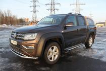 Volkswagen Amarok 2010–2022 Přední ochranný rám ST017 (nerez) 70 x 48 mm fotografie 5
