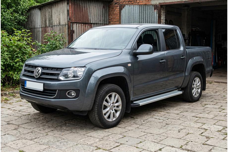 Volkswagen Amarok 2010–2022 Boční nášlapy Maya V2 (2 ks, hliník) Image