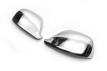 Volkswagen Touareg 2002–2010 Chromové kryty zrcátek 2007-2010 (2 ks, nerez) Carmos - turecká ocel fotografie 2