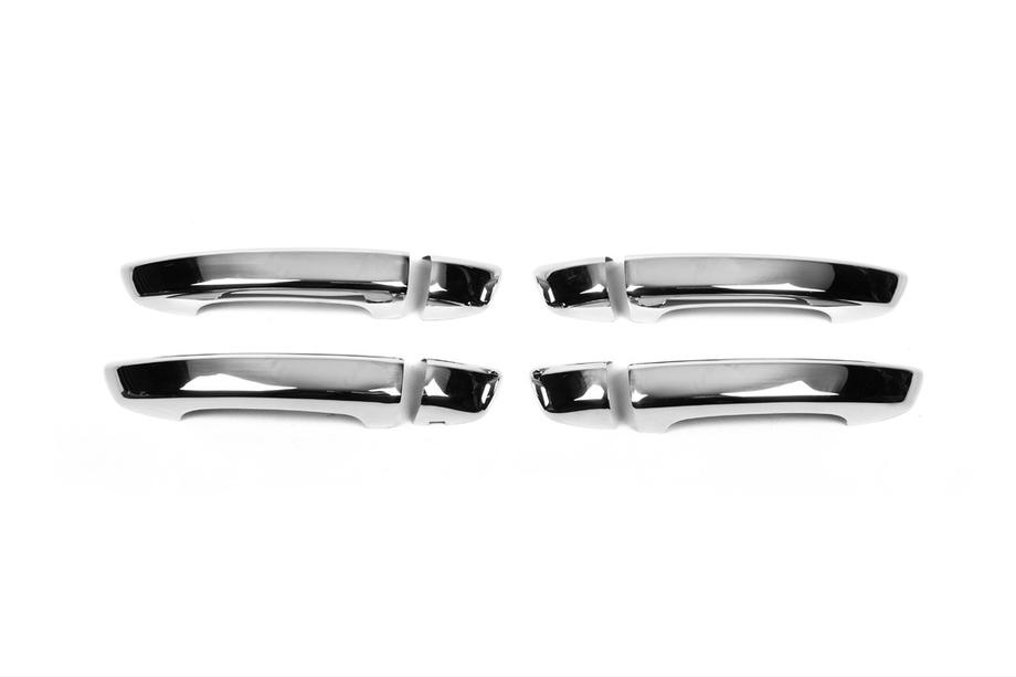 Volkswagen Touareg 2010–2018 Chromové kryty klik dveří (4 ks, nerez) OmsaLine – italská nerezová ocel Image