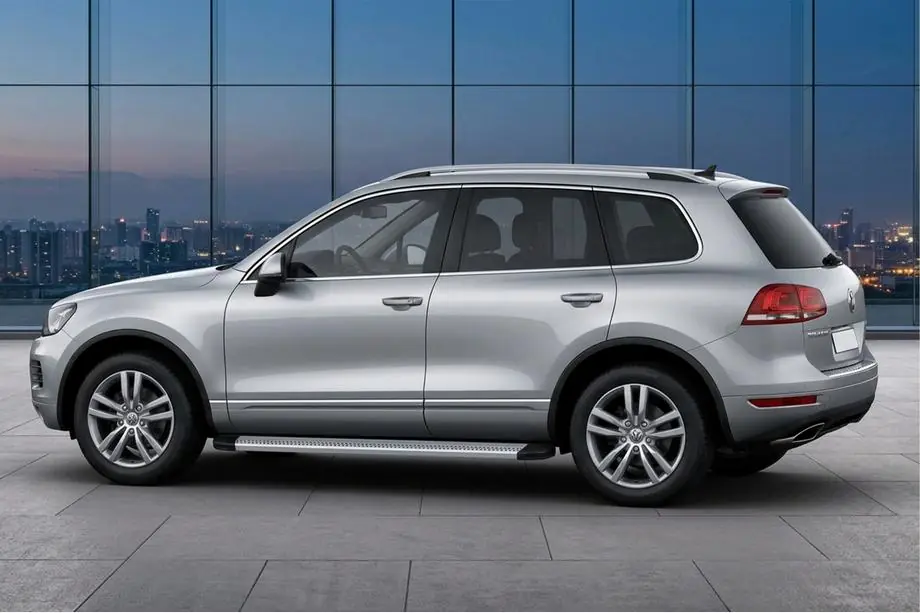Volkswagen Touareg 2010–2018 Boční nášlapy Maya V2 (2 ks, hliník) Image