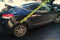 Renault Megane III 2009–2016 Horní okenní lišty (HB, 6 ks, nerez) fotografie 3