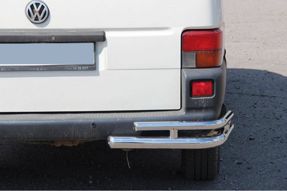 Volkswagen T4 Transporter 1990–2003 Zadní dvojité rohy AK003-Double (2 ks, nerez) Image