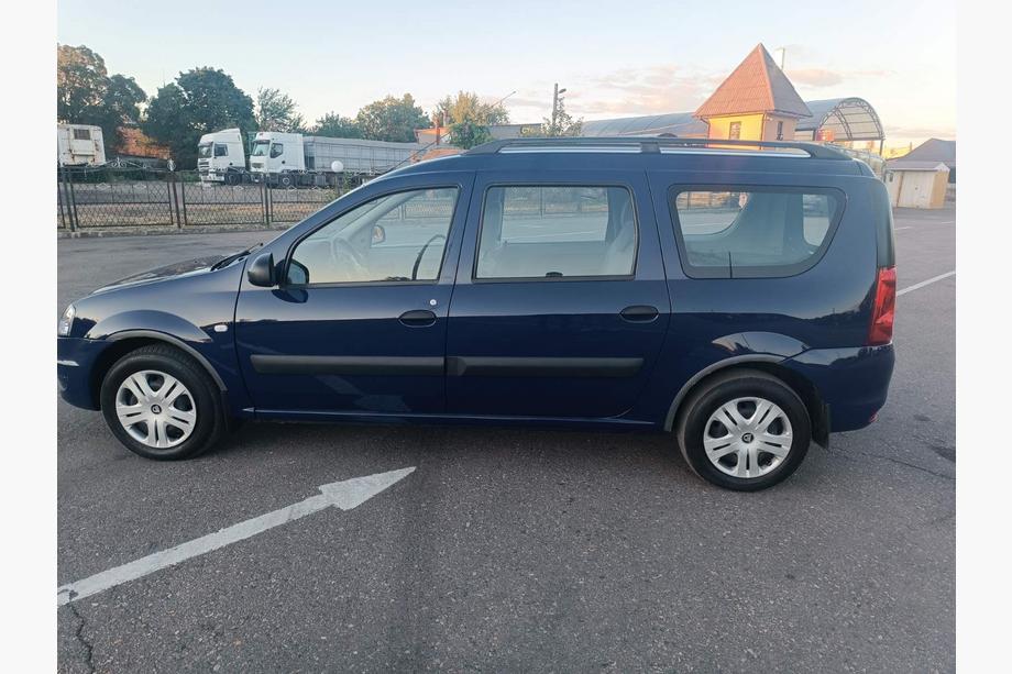 Dacia Logan MCV 2004–2014 Černé střešní ližiny Fotografie 4