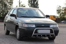 ВАЗ 2110-21115 1995–2015 Nerezový přední ochranný rám WT003 60 mm fotografie 3