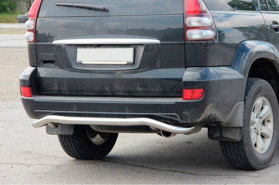 Toyota Land Cruiser Prado 120 2002–2009 Zadní ochranný rám AK008 Fotografie 4