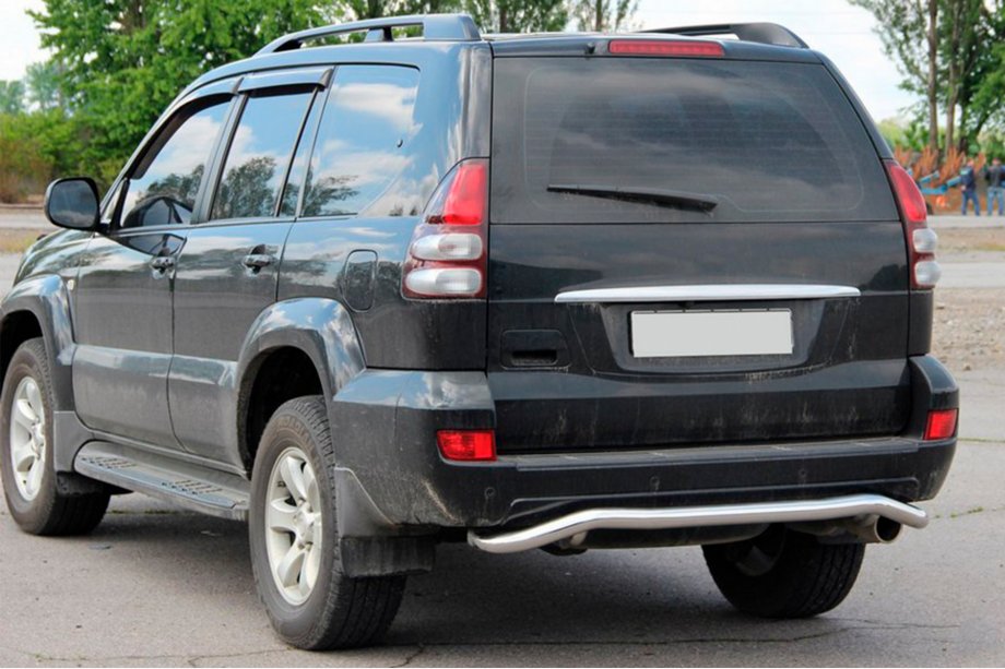 Toyota Land Cruiser Prado 120 2002–2009 Zadní ochranný rám AK008 Fotografie 5