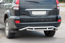 Toyota Land Cruiser Prado 120 2002–2009 Zadní ochranný rám AK008-1 fotografie 3