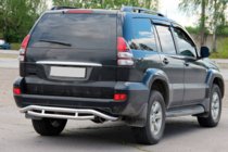 Toyota Land Cruiser Prado 120 2002–2009 Zadní ochranný rám AK008-1 fotografie 4