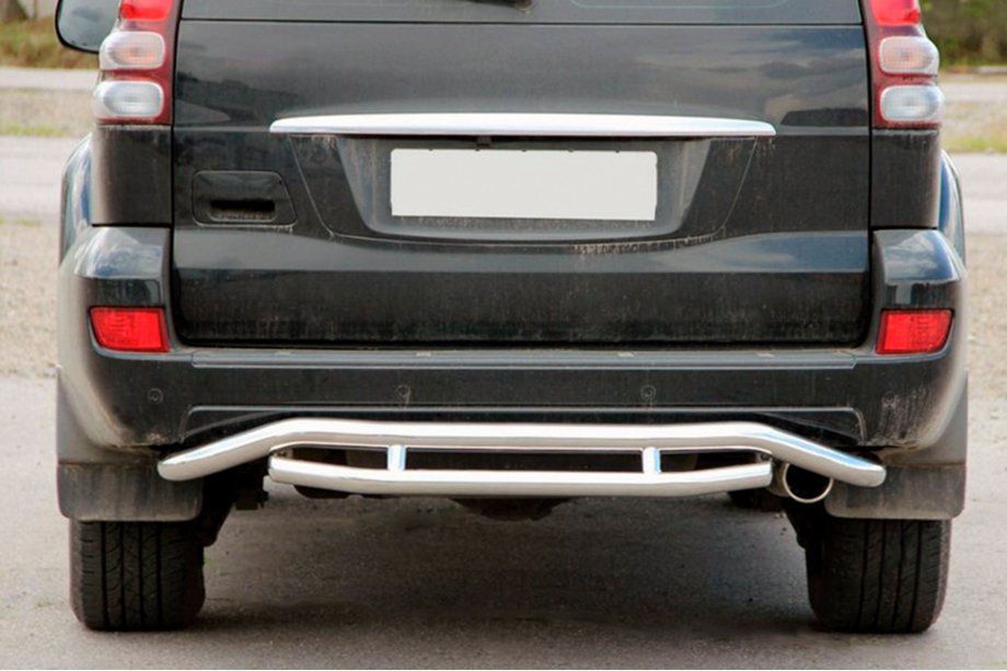 Toyota Land Cruiser Prado 120 2002–2009 Zadní ochranný rám AK008-1 Image