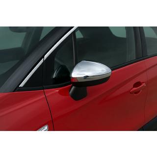 Chromové kryty zpětných zrcátek (2 ks, nerez) Peugeot RCZ 2010–2015 fotografie 1