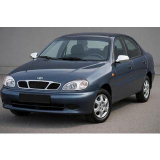 Chromové kryty zpětných zrcátek (2 ks) Daewoo Lanos 1998–2017 fotografie 2