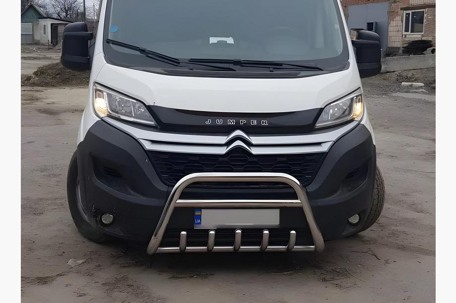 Fiat Ducato 2006–2025 Přední nerezový ochranný rám WT003 Image