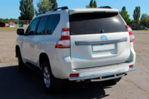 Toyota Land Cruiser Prado 150 2009–2023 Zadní ochranný rám AK002-2v1 (nerez) fotografie 2