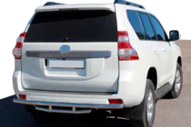 Toyota Land Cruiser Prado 150 2009–2023 Zadní ochranný rám AK002-2v1 (nerez) fotografie 1