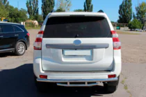 Toyota Land Cruiser Prado 150 2009–2023 Zadní ochranný rám AK002-2v1 (nerez) fotografie 3