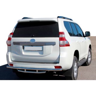 Zadní ochranný rám AK002-2v1 (nerez) Toyota Land Cruiser Prado 150 2009–2023 fotografie 1