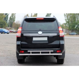 Zadní ochranný rám AK002-2v2 (nerez) Toyota Land Cruiser Prado 150 2009–2023 fotografie 2