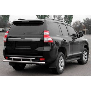 Zadní ochranný rám AK002-2v2 (nerez) Toyota Land Cruiser Prado 150 2009–2023 fotografie 1