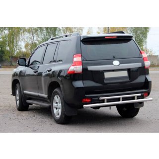 Zadní ochranný rám AK002-2v2 (nerez) Toyota Land Cruiser Prado 150 2009–2023 fotografie 3